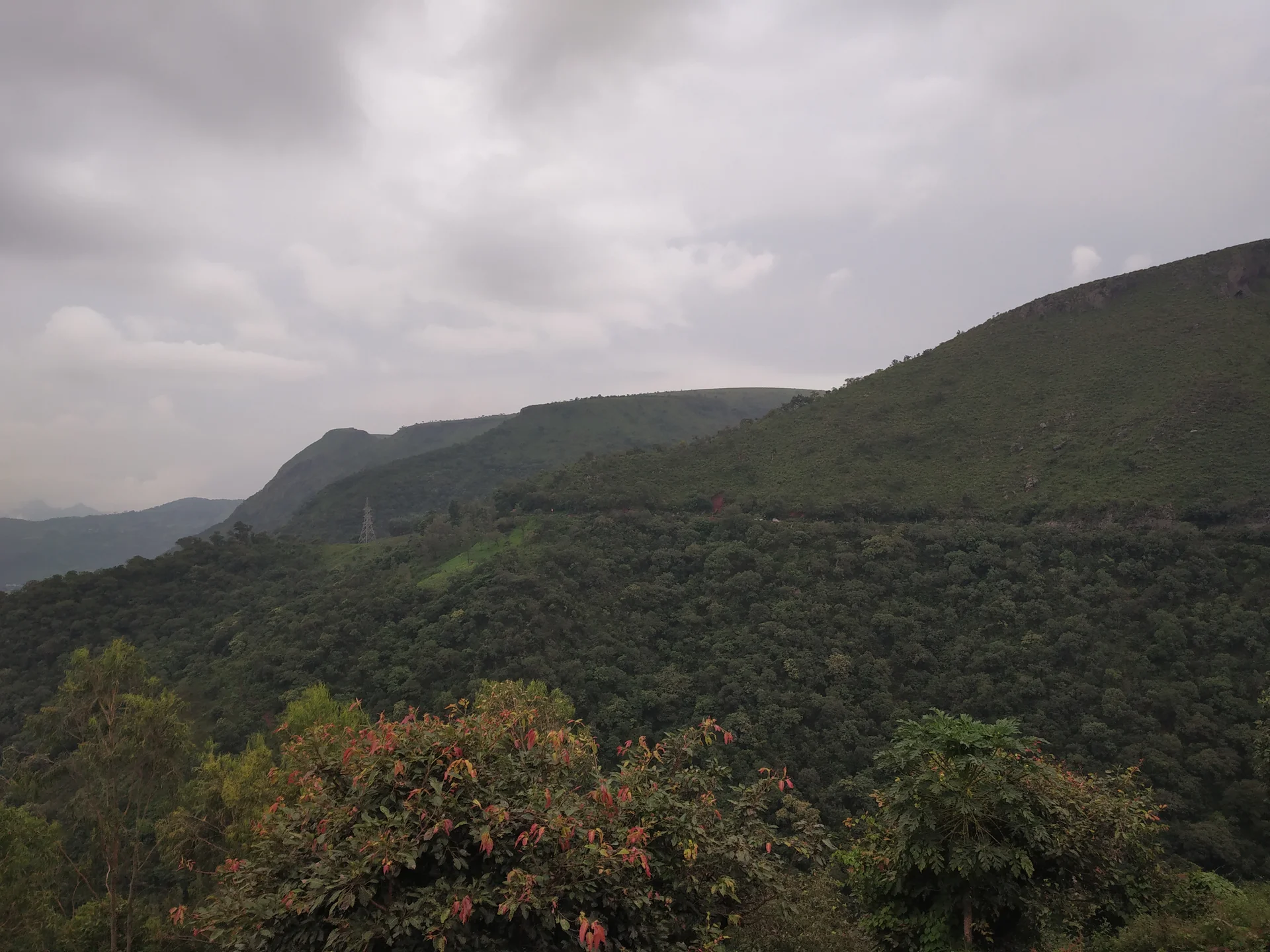 Araku Valley landscape near Vizag; destination photograph
