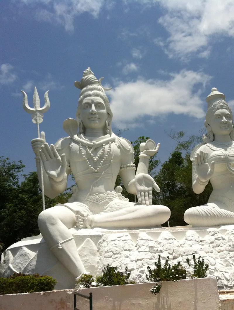 Kailasagiri hill park overlooking Visakhapatnam